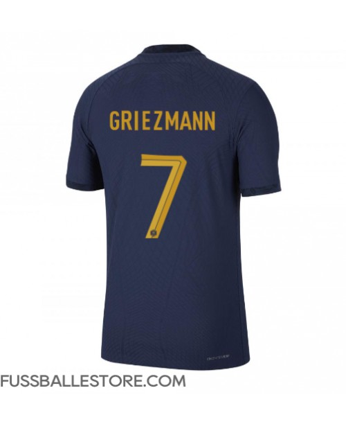 Günstige Frankreich Antoine Griezmann #7 Heimtrikot WM 2022 Kurzarm